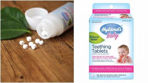 homeopathic teething tablets